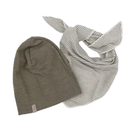 Beanie Mütze khaki 74/80
