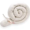 Bettwurm Waffelpique beige