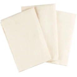 Bio Mulltücher 70x70cm Natur  | 3 St.