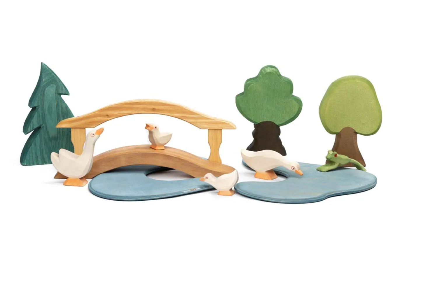 Brücke mit Geländer