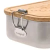 Brotdose Edelstahl "Gartenfreunde"