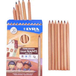 12 Buntstifte Farbriesen® Hautfarben Skin Tones
