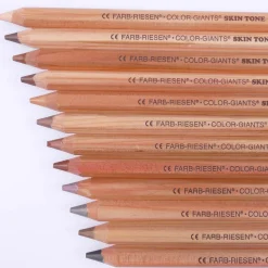 12 Buntstifte Farbriesen® Hautfarben Skin Tones