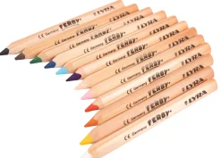 12 Buntstifte Ferby® natur