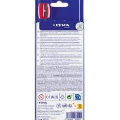 12 Buntstifte LYRA Groove slim + Spitzer