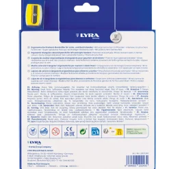 24 Buntstifte LYRA Groove slim + Spitzer