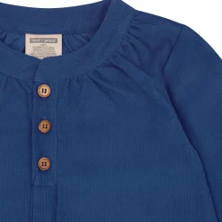 Cord-Kleid ultramarin 122/128