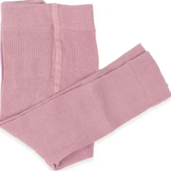 Feine Strick-Leggings altrosa 56/62