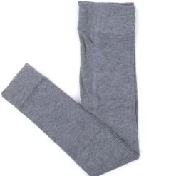 Feine Strick Leggings grau 128-134