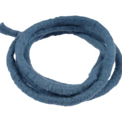 Filzband 2 Meter Blau
