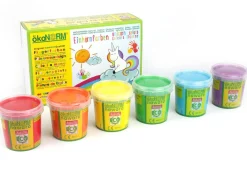 Fingerfarben 6er Set Einhornfarben