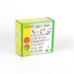 Fingerfarben 4er Set Klassik