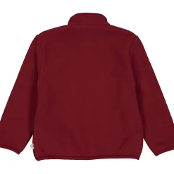 Fleece-Jacke dunkelrot 80