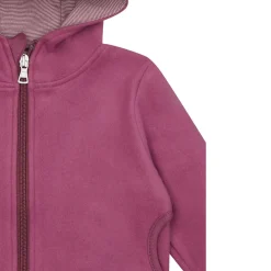 Fleece-Jacke grape 122/128