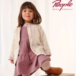 Fleece-Jacke kitt mélange 98/104