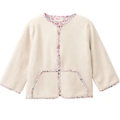Fleece-Jacke kitt mélange 122/128