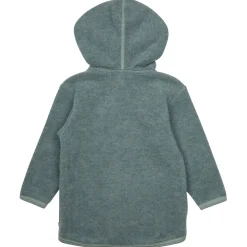 Fleecejacke mit Merinowolle salbei 86/92