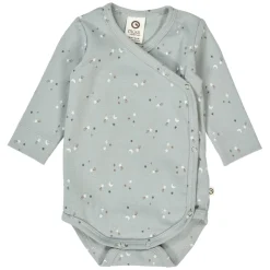 Frühchen-Wickelbody "Sterne" stormy blue 50