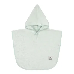 Frottee-Poncho Kleinkind mint