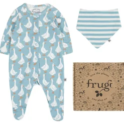 Geschenke-Set "Gans" hellblau 68