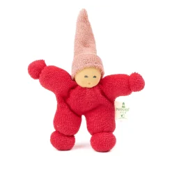 Greifling Wichtel rot-rosa