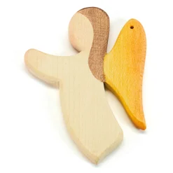 Holzfigur Englein weiß