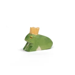 Holzfigur Froschkönig