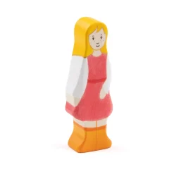 Holzfigur Mädchen