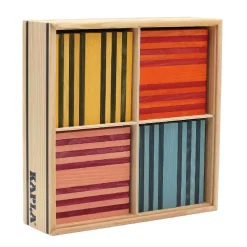 Holzplättchen 100er Kasten bunt