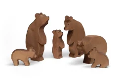 Holztier Bär klein sitzend