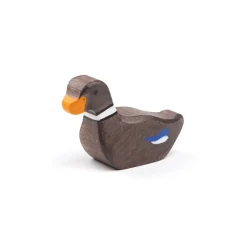 Holztier Ente schwimmend