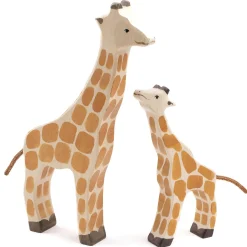 Holztier Giraffe