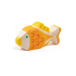 Holztier Goldfisch