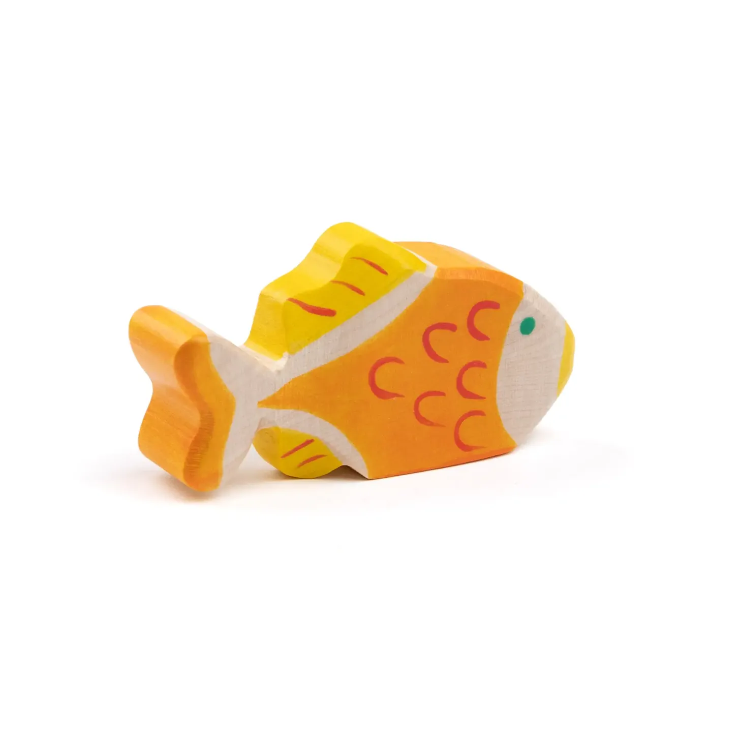 Holztier Goldfisch