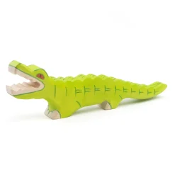 Holztier Krokodil