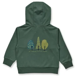 Hoodie "Bäume" dark green 104