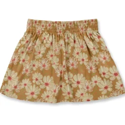 Jersey-Rock "Flowers" karamell 104