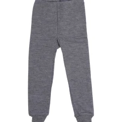 Jogginghose Wolle Seide grau 92