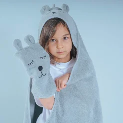 Kapuzen-Handtuch Eisbär