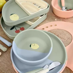 Kinderschüssel "Zitrone" aus Silikon