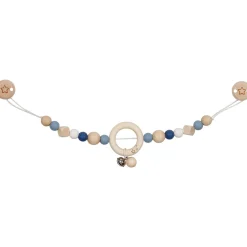 Kinderwagenkette "Stern" blau