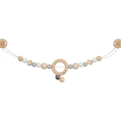 Kinderwagenkette "Stern" grau