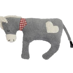 Kuschelkissen Esel grau