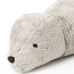 Kuscheltier Robbe grau Wärmekissen - Groß