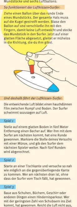 Luftkissen Surfer