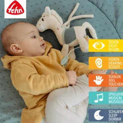 Mini-Spieluhr Pferd (Weißt du wieviel Sternlein stehen)