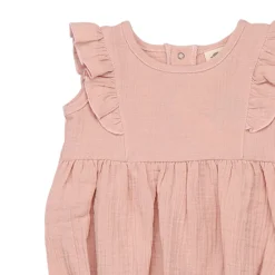 Musselin-Beachbody hellrosé 80