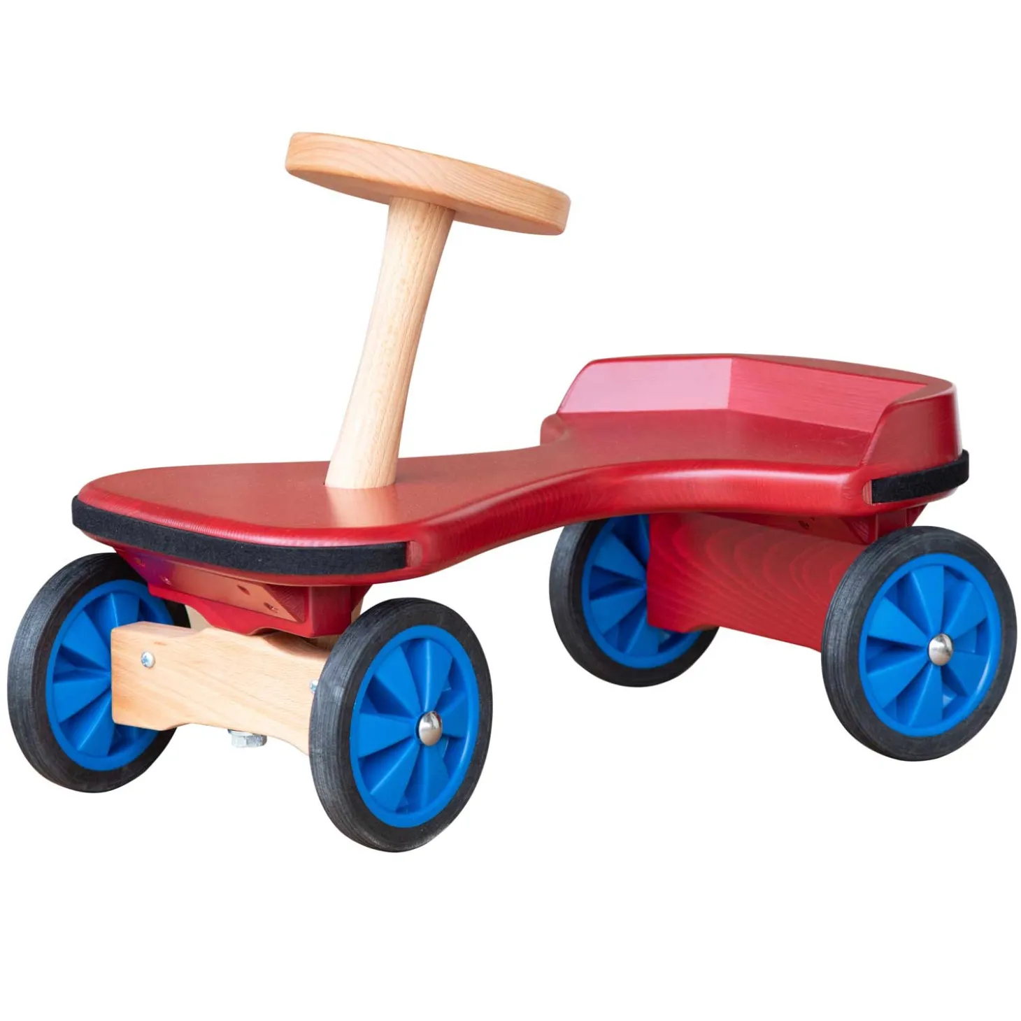 Rutschauto Holz rot