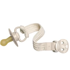 Schnullerband beige