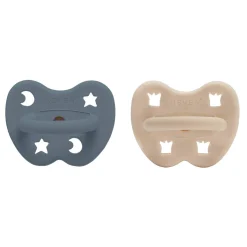 Schnuller 2er-Pack kiefergerecht "sand & ocean blue" 3-36 Monate